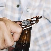 Vista 3 de Sasquatch Multiherramienta Paquete de 2, Mosquetones de Herramientas de Acero Inoxidable Tool-a-Long, Construcción Compacta de Acero Inoxidable