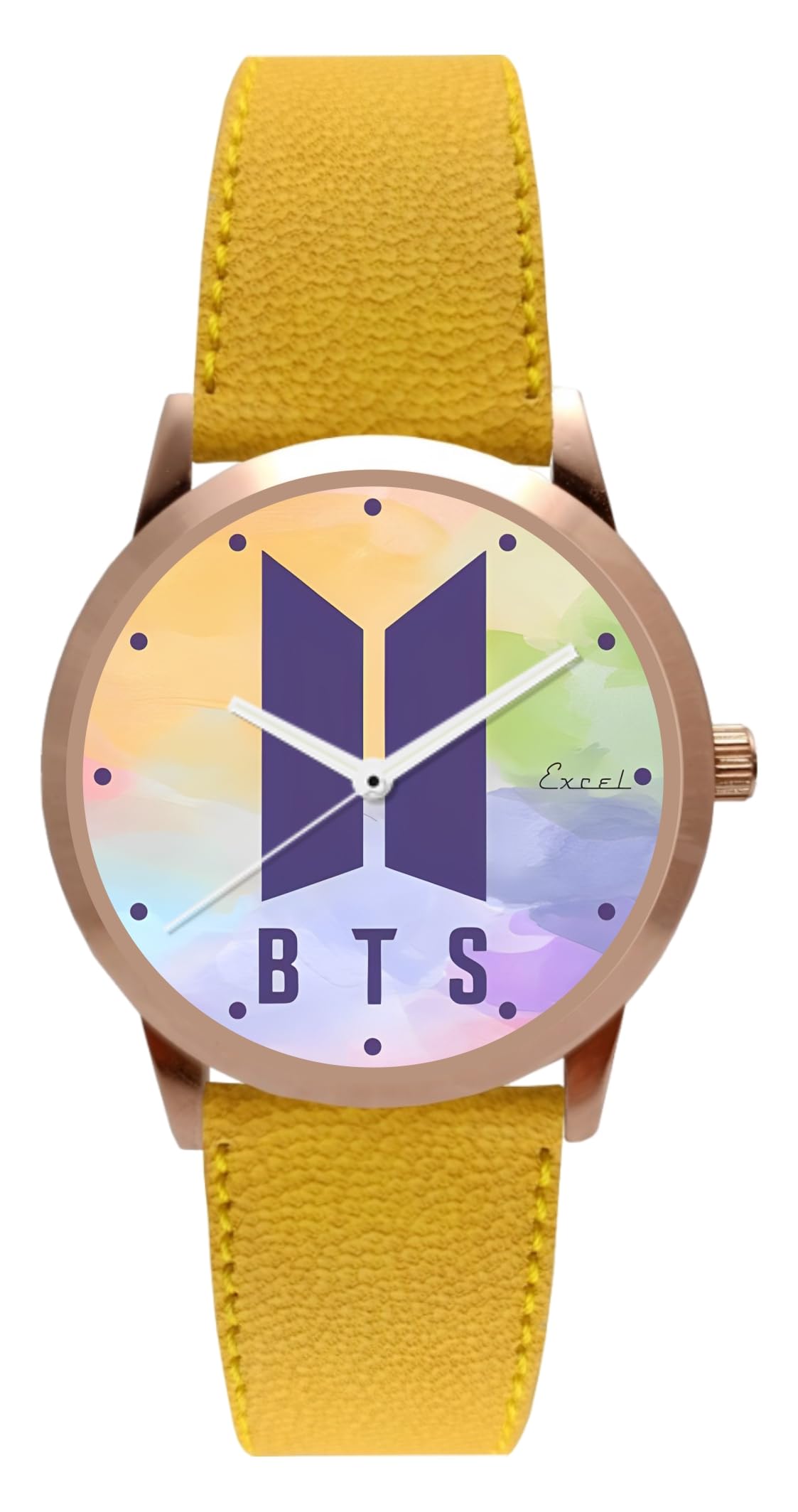 BTS Yellow 041Rosegold Watch | Girls | Premium Rosegold Watch (B0CCCSCRW7) Amazon Price History, Amazon Price Tracker