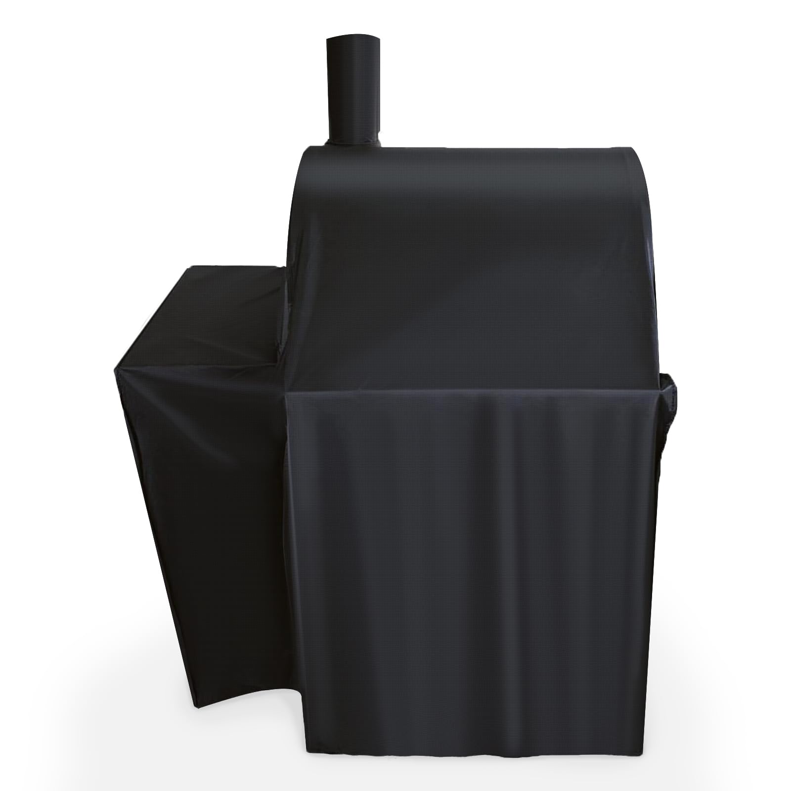 Grill Cover for Char-Griller E2123 2123 2223 2823 Charcoal Grill, 31" Expands to 59" for Side Fire Box, Char-Griller 2323 Wrangler Charcoal Grill Cover, Heavy Duty Waterproof UV Resistant