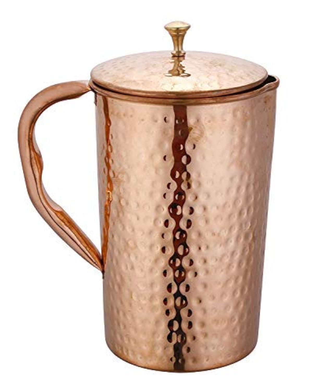 Copper Jug with Glasses - Handmade Indian Craft -9 Copper Jug with Glasses - Handmade Indian Craft -9