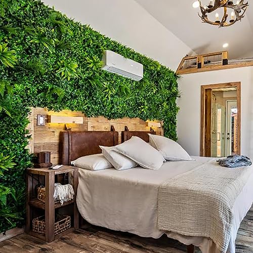 3rd Street Inn Artificial Greenery Wall Panels for Privacy - 12-Pack