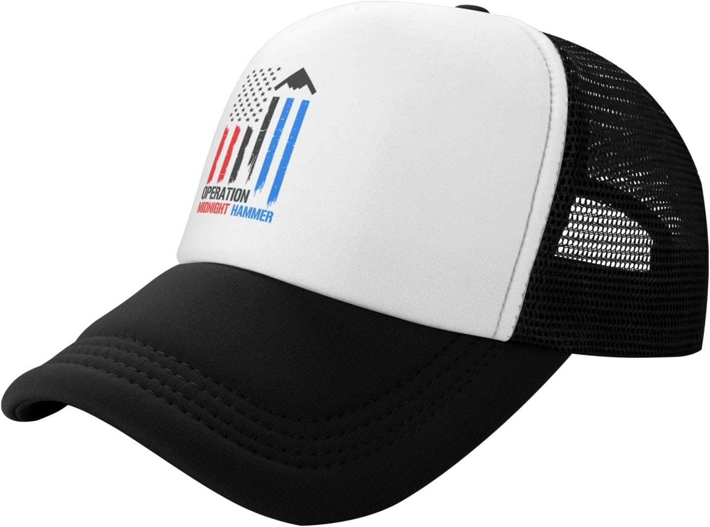 Operation Midnight Hammer Kids Trucker Hat Mesh Adjustable Outdoor Sports Baseball Caps for Boys Girls