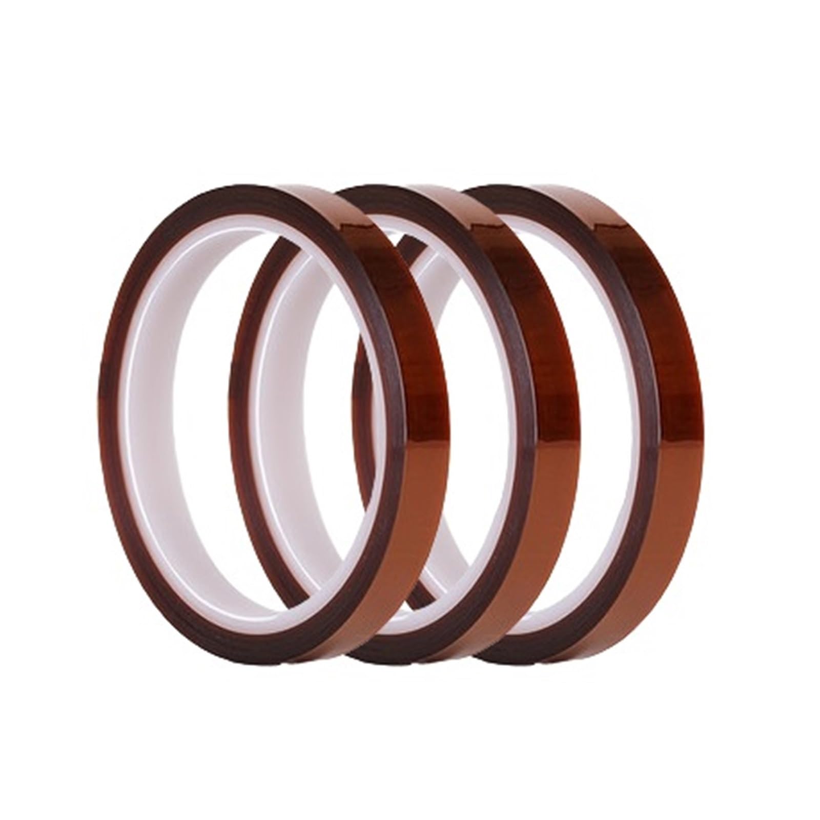 DAVBIR Nastro Adesivo BGA ad Alta Temperatura Nastro Isolante Termico Nastro Adesivo Isolante Adesivo in poliimmide Protezione del Pannello di Stampa 3D Perfection (Color : 12mmx3rolls, Size : 33M-0