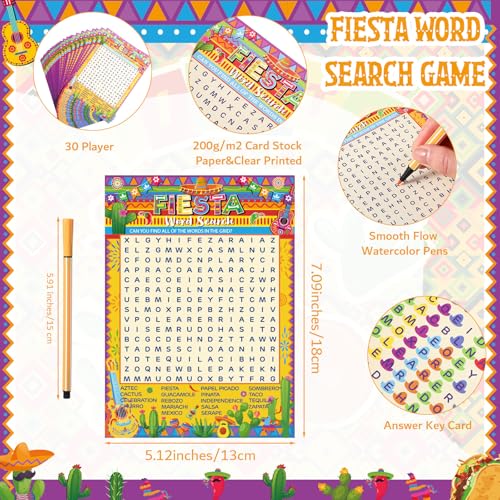 Skyygemm Juego Mexican Fiesta 30 Tarjetas Tema Mexicano miniatura 2
