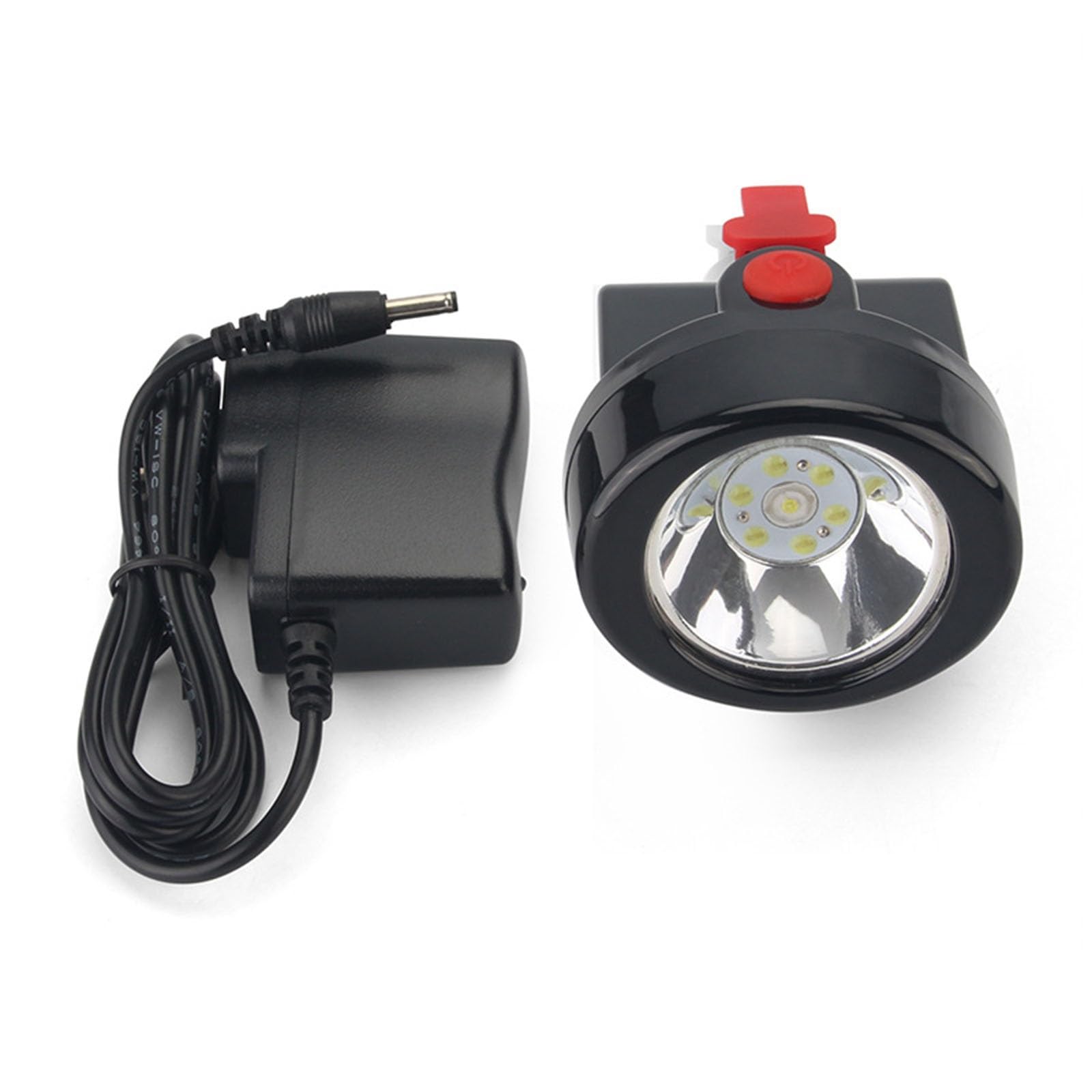 Linterna Frontal LED a Prueba de explosiones for mineros, ultrabrillante, con 2 Modos, Recargable, Resistente al Agua, for Acampar al Aire Libre y Correr
