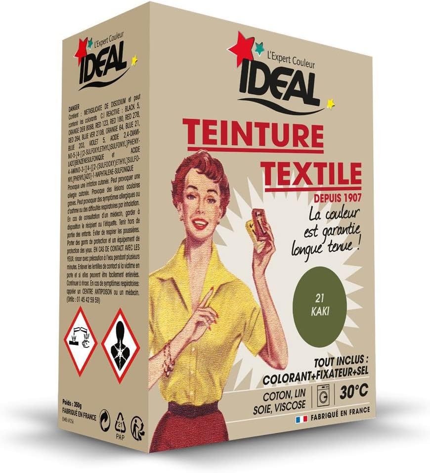 Teinture Textile Kaki