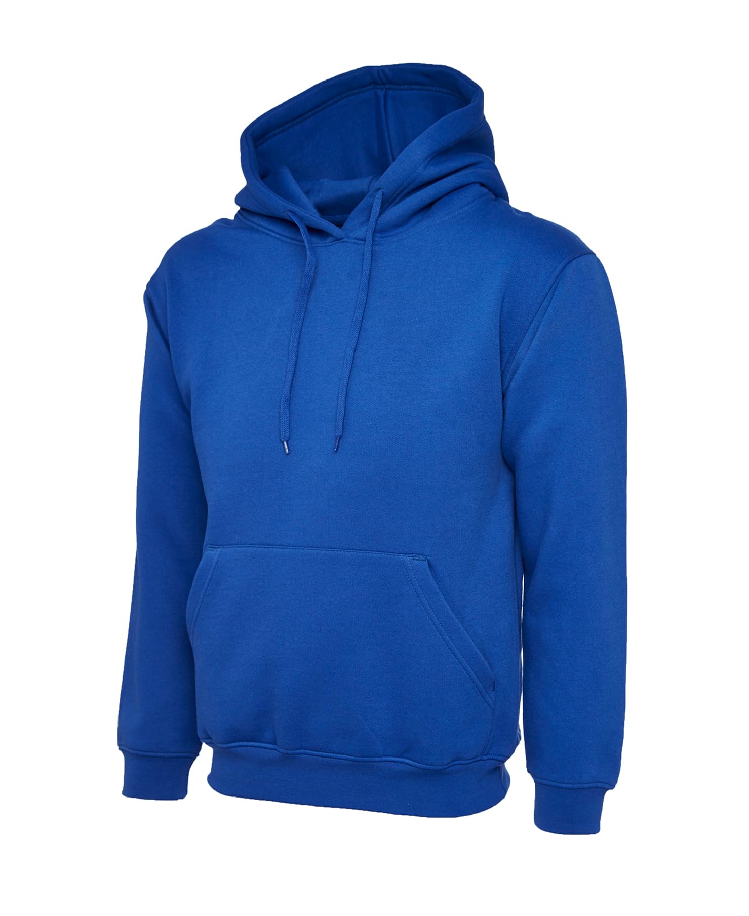 Coozo Men's Royal Unisex Classic Hooded Sweatshirt - Xs