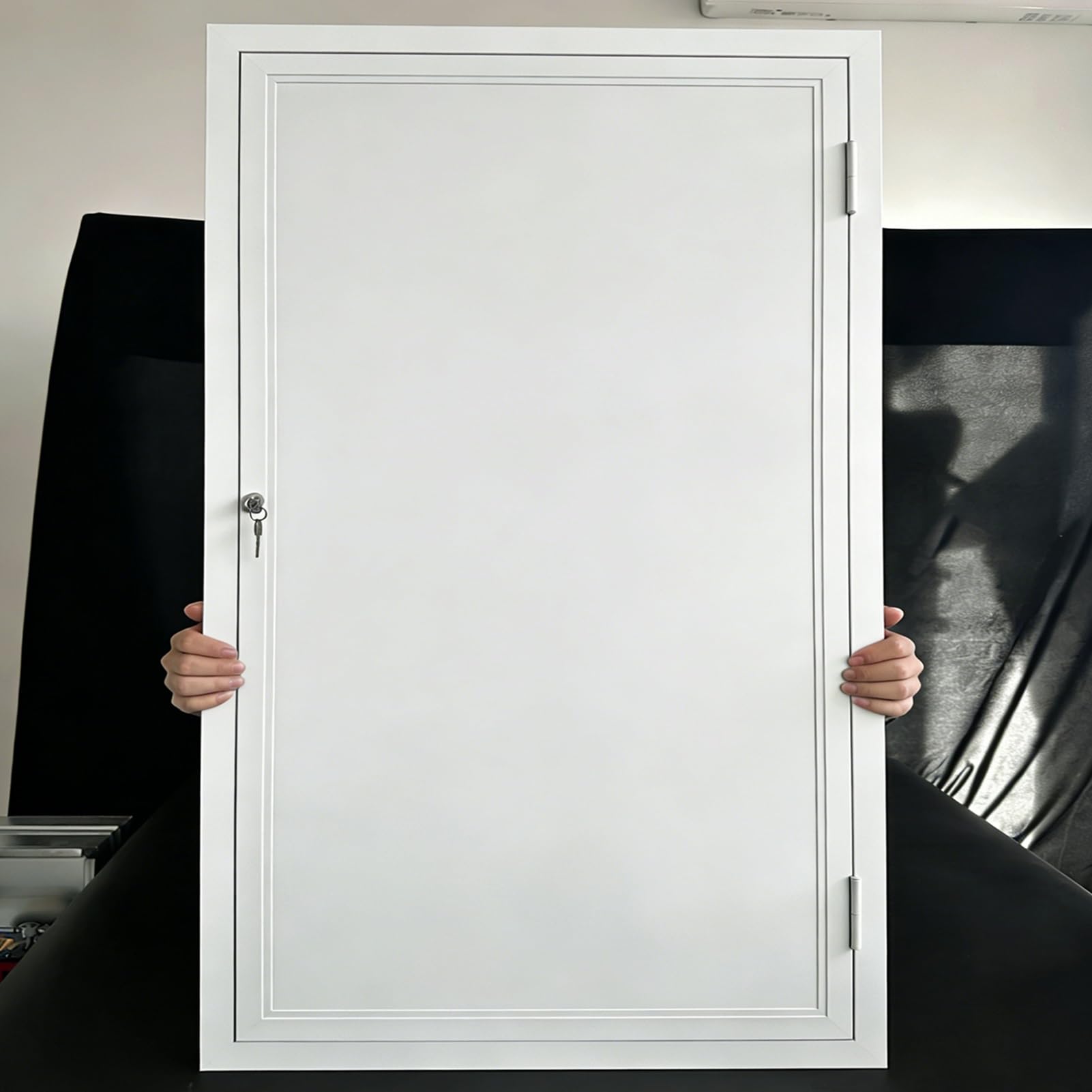 Escotilla de inspección insonorizada de 50 x 130 cm para paneles de yeso y paneles de pared, diseño de panal, fácil acceso para uso en interiores y exteriores.