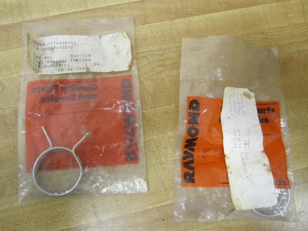 Raymond 830-328 Pack of 2 Torsion Springs