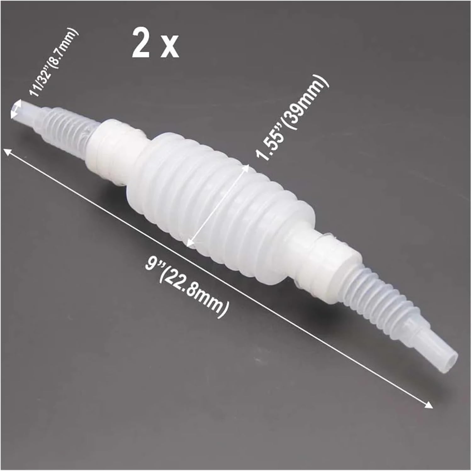 Home Brewing Homebrew Wine & Beer Siphon Tube Wine Filter Pipe for Making Beer Tools 6.6ft/2M Homemade Brew Wine Food Grade Silicone Hose Brewing Accessories(Hand Pump)