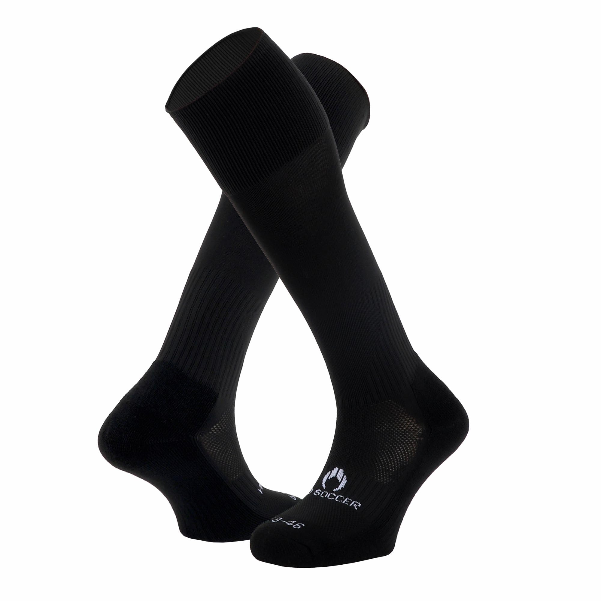 HO Soccer Soccer Player Socks Black Media fútbol Unisex adulto