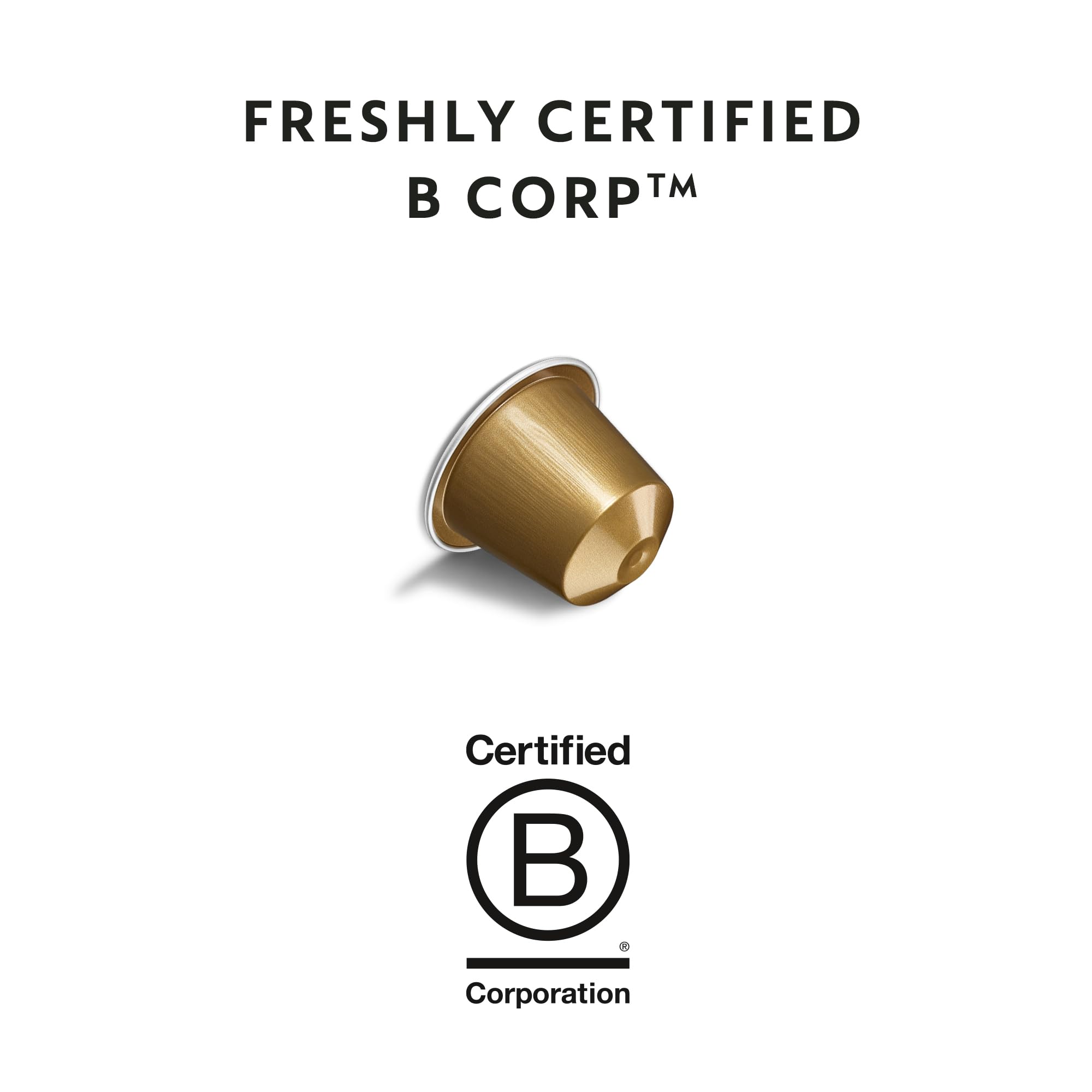 NESPRESSO ORIGINAL Ispirazione Venezia 100 Kaffeekapseln | Arabica & Robusta Kaffee, Dunkle Röstung, Intensität 8, Ideal für Espresso