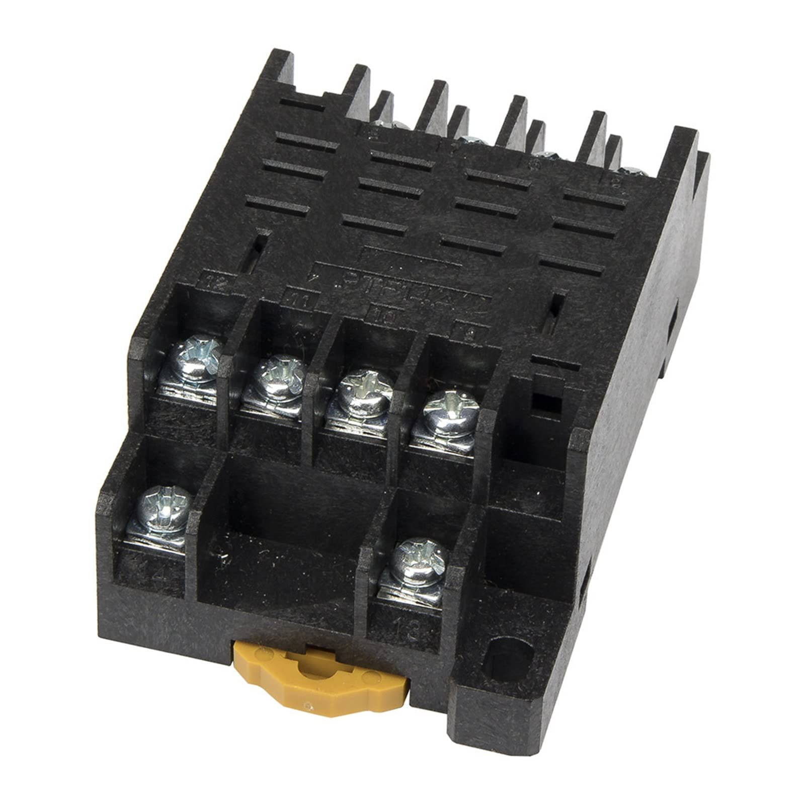 VDOQTLJT 5pcs PTF14A 14 Pin Relay Socket Base for LY4 HH64P