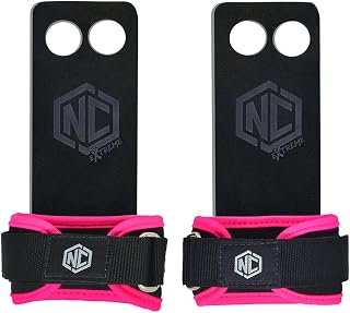 Luvas Grip Cross Pull Up Couro Protetor Palmar 2 Furos Nc