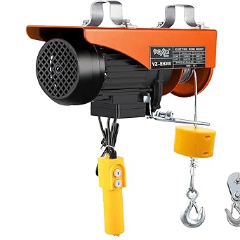 VOLTZ VZ-EH 300X20mtrs copper Winding Mini Electric Hoist for Small Job Works and Domestic Use