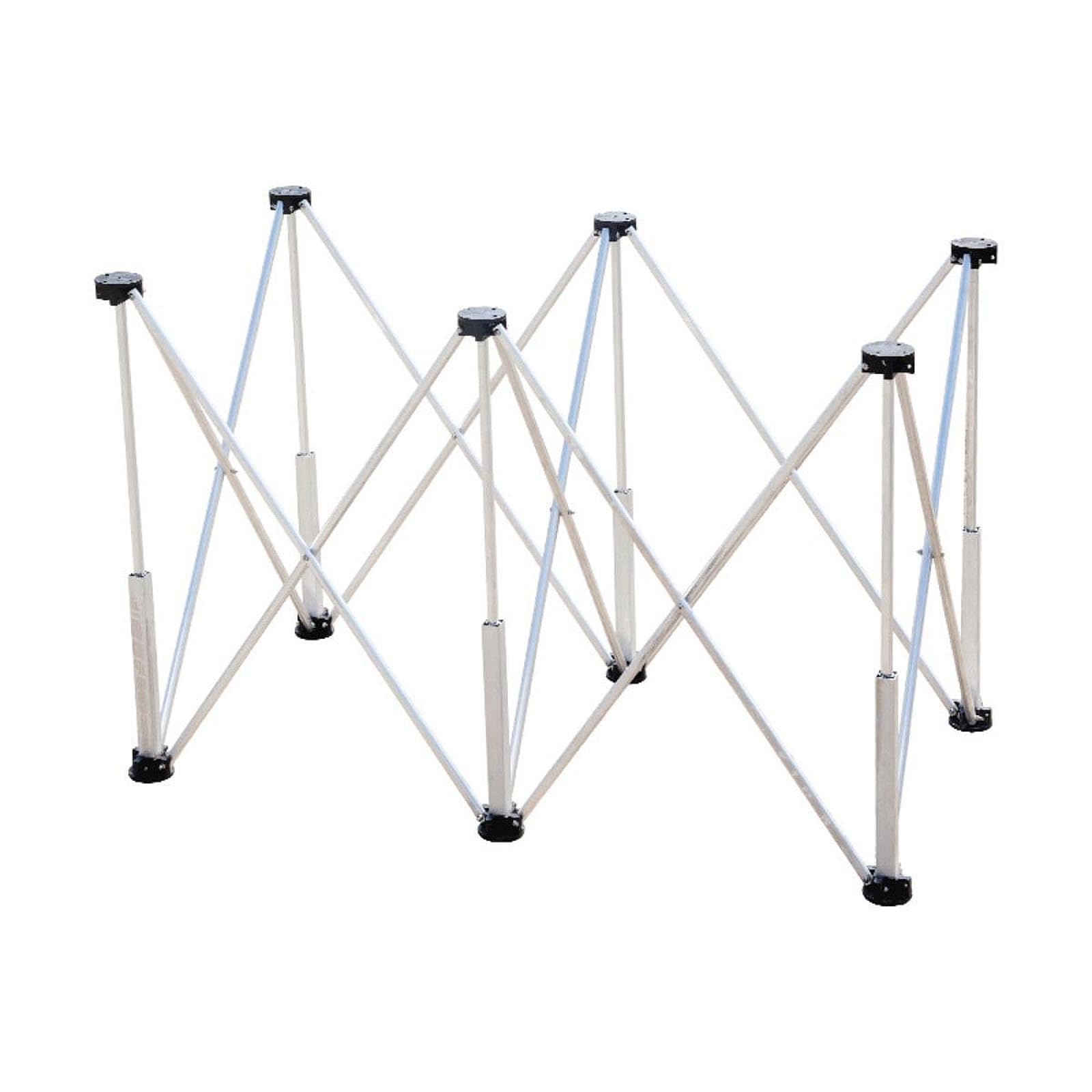 Caballete Portátil Soporte Multifuncional Banco de Trabajo Mesa Plegable Extensible de Aleación de Aluminio Fácil Transporte Adecuado para Ferias Tall