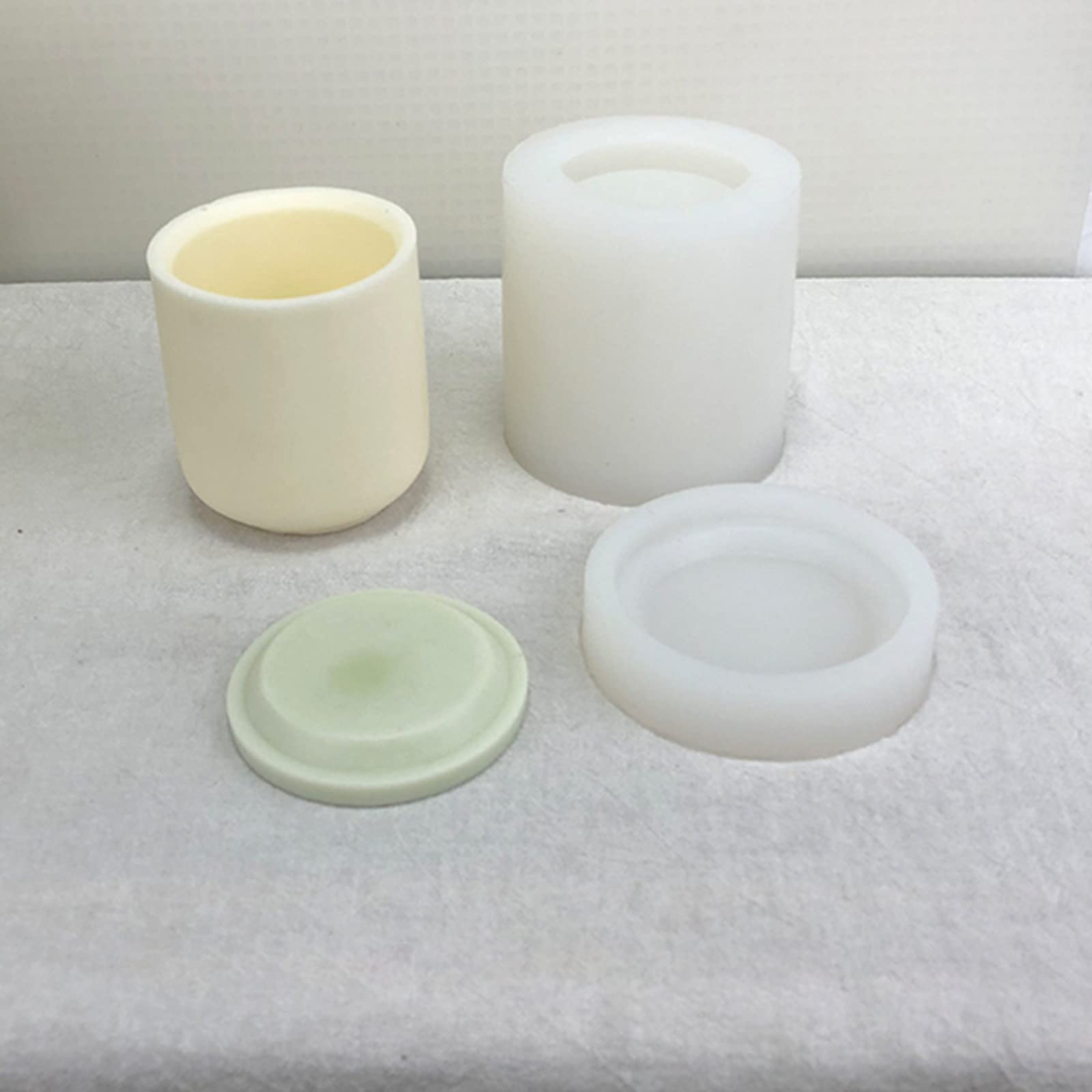 Moules cylindriques en silicone 3D faits à la main pour décoration de cadeaux