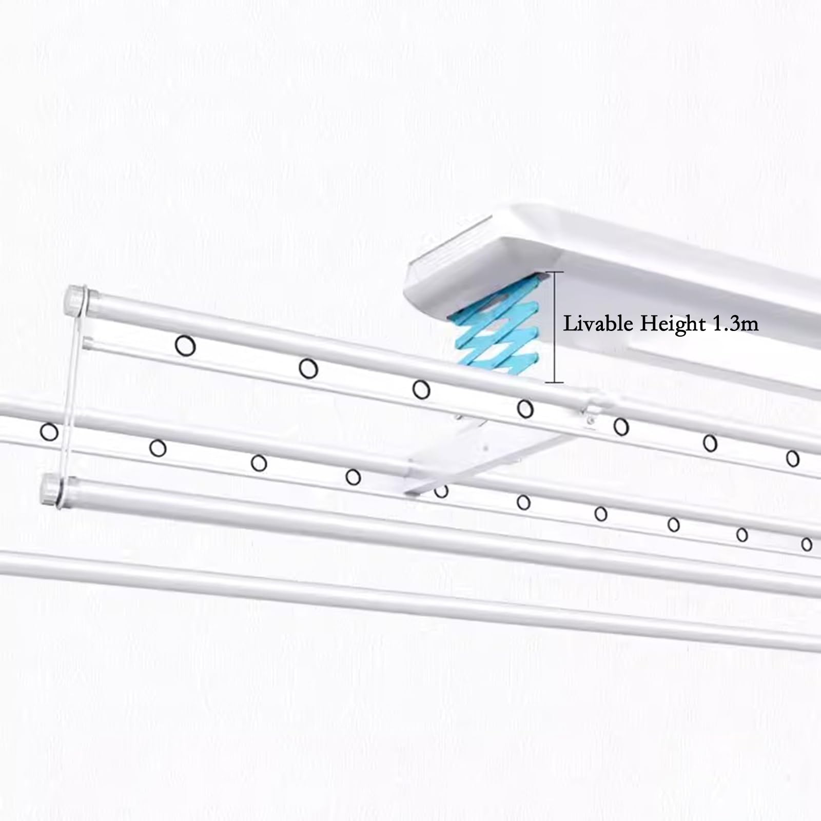 Stendino Appendiabiti Elettrico Sollevamento remoto Appendiabiti telescopico Automatico for Uso Domestico Appendiabiti for Balcone Interno Stendibiancheria da Interno