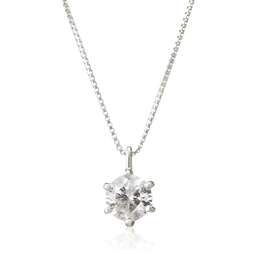 AJC Collection Platinum Diamond Necklace, Sliver