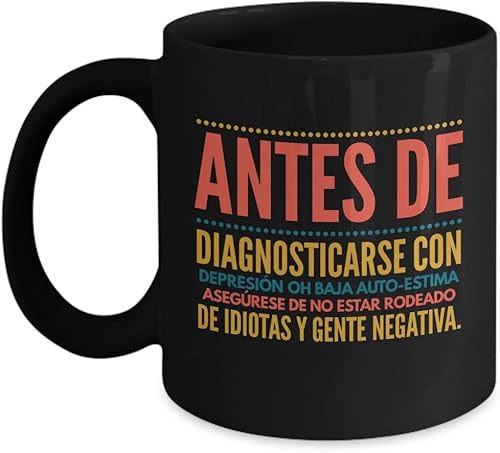Regalo para amigos  Taza de cafe para hermana  Perfecto regalo para graduados, profesionales y estudiantes  Vaso con afirmaciones positivas,