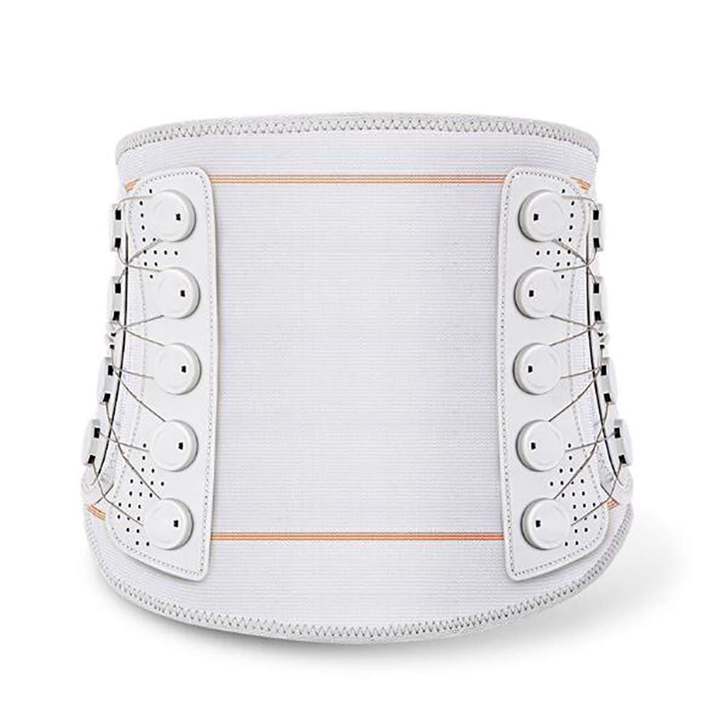 Faja Lumbar Fitness - Cintura Transpirable/Abrazadera Lumbar - Tractor de Hernia de Disco Lumbar Lumbar - para el Alivio del Dolor Lumbar,L