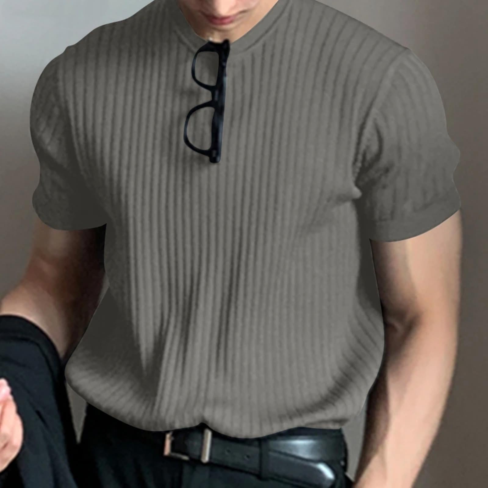 t Shirt Uomo Tops Nicchia Rotonda di Nicchia di Nicchia Casual Maschile A Maniche Corta S-5xl