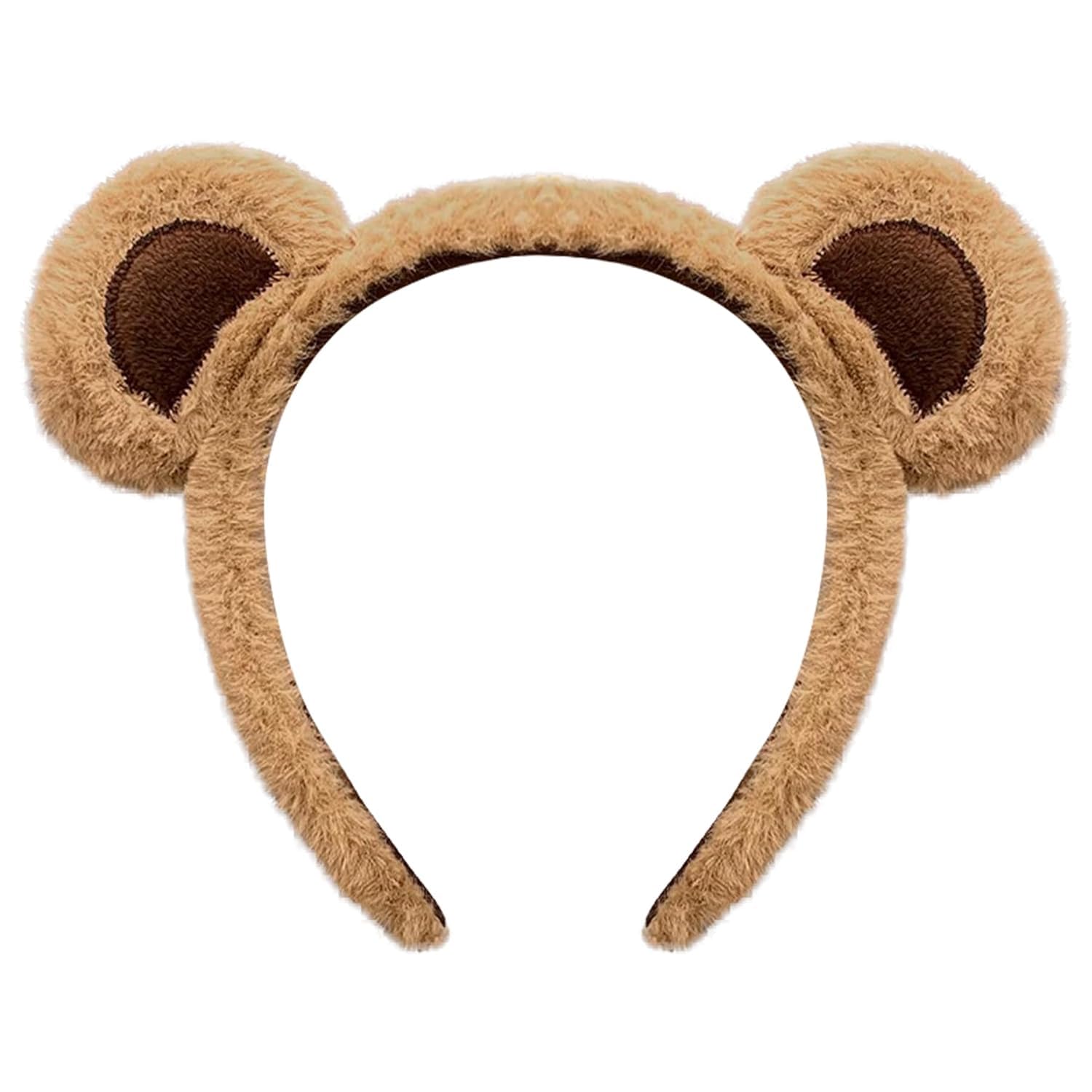 HolooVeranillo Chipmunk Ears Headband,Cute Bear Ears Headband,Perfect Costume Parties, Cosplay Events, Festivals, Photo Props, for Festival Cosplay Costume Carnival Christmas (Brown)