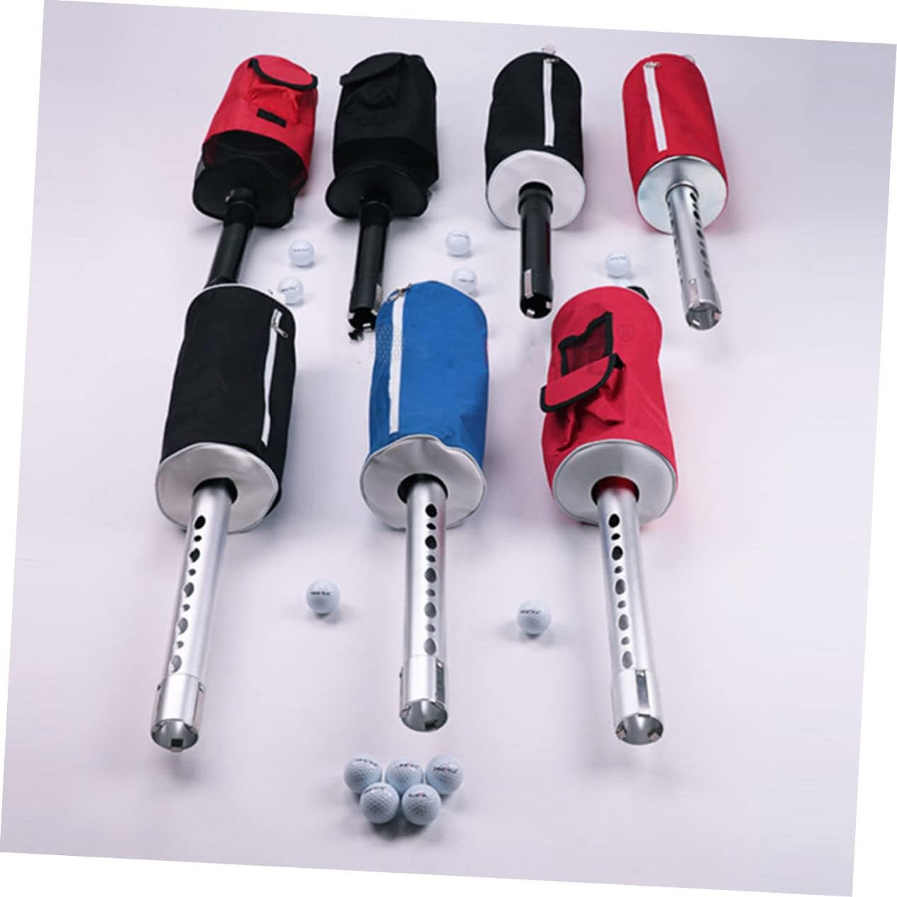 Handheld Ball Retriever Tube Detachable Golf Collector for Ball Picker