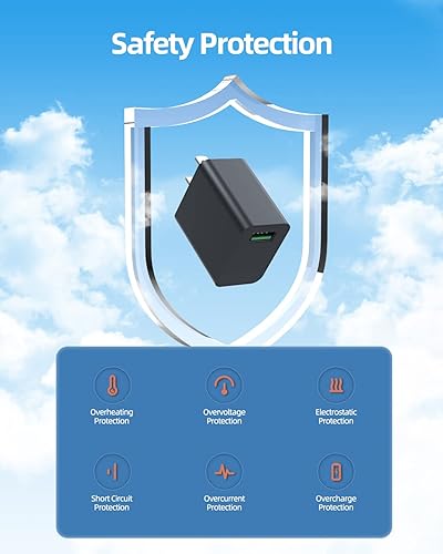 Miniatura 5 de Cargador USB C de carga rápida de 18 W para tableta Samsung Galaxy Tab A8 SM-X200, Galaxy Z Flip 5G SM-F707 Teléfono Tipo C Cable de alimentación