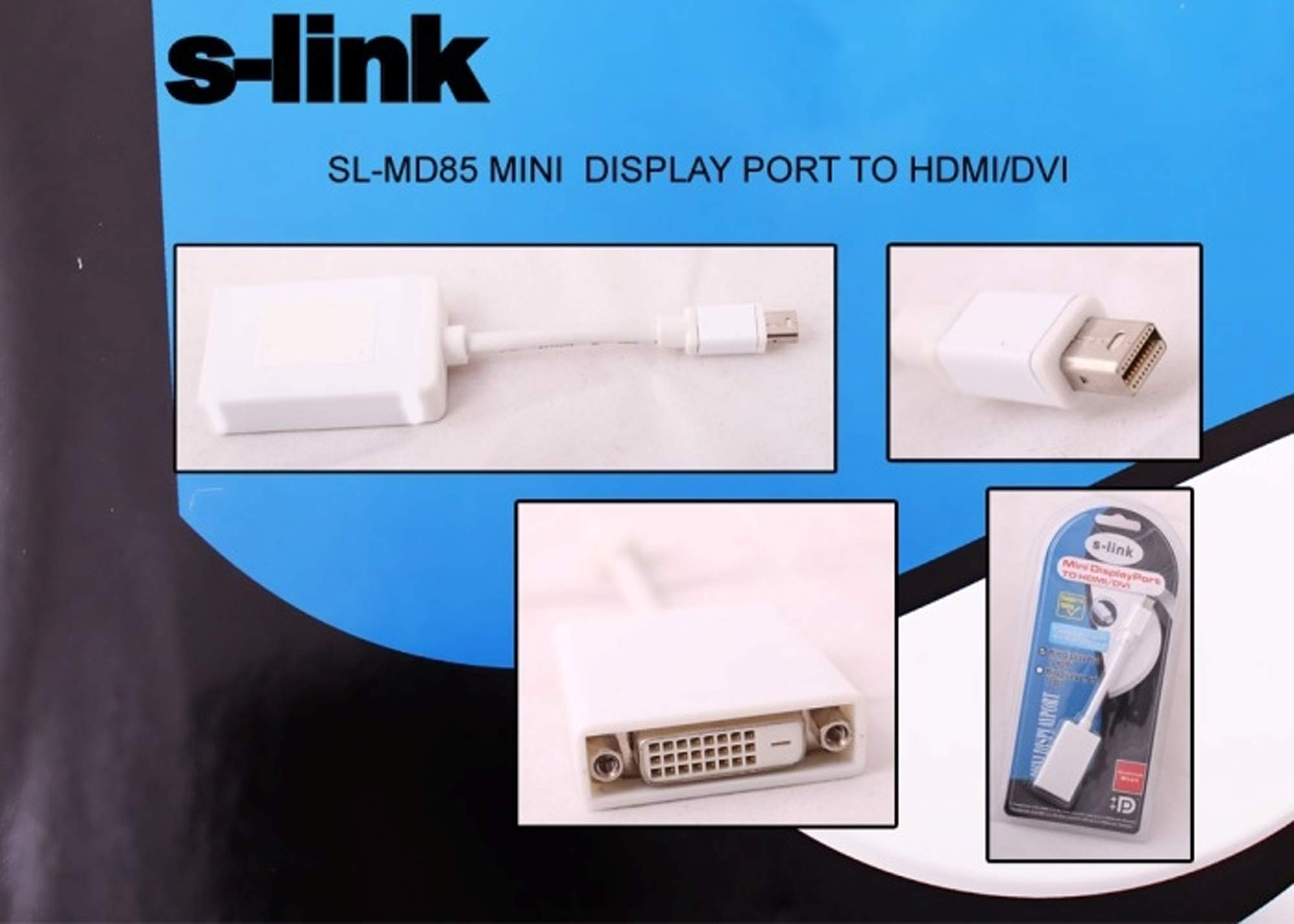 S-link SL-MD85 Mini Display TO DVI 15CM 15cm
