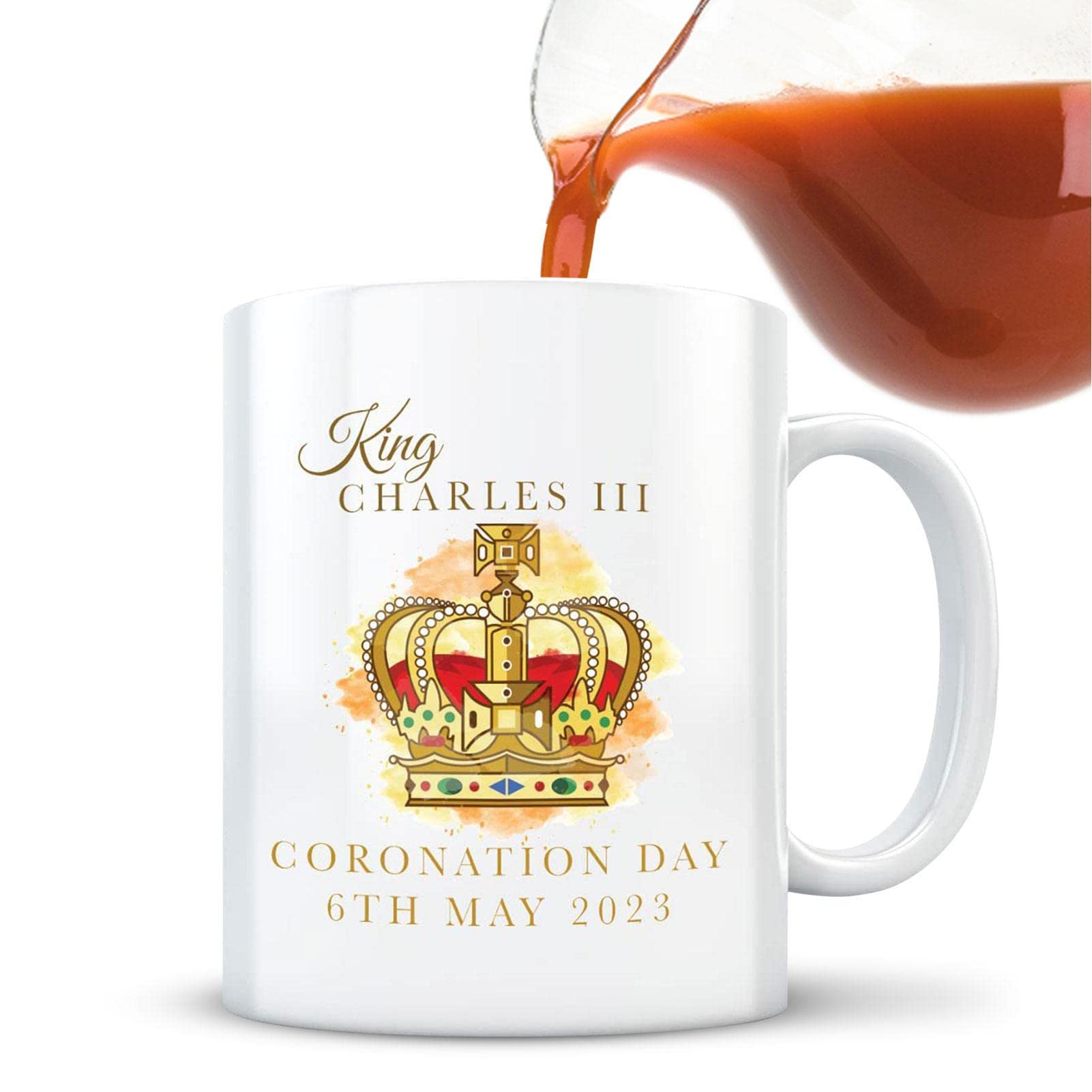 King Charles III Coronation Commemorative Mug - 2023 Souvenir With Presentation Box