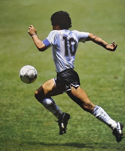Miniatura 7 de Diego Maradona - Balón de fútbol con licencia oficial, profesional, tributo a la Copa del Mundo México 1986 Campeones de Argentina