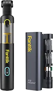 Fanttik Slim V8 Apex Car Vacuum F2 Master Mini Cordless Rotary Tool Kit 4V