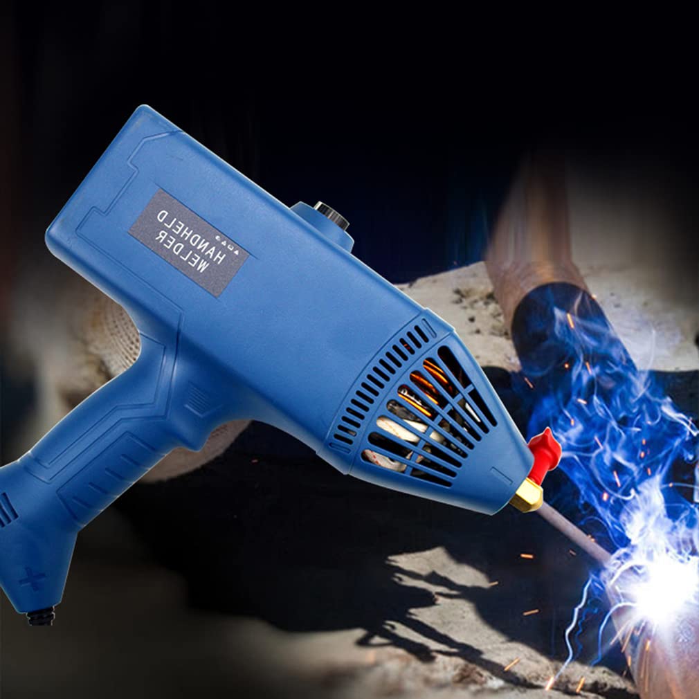 MONSEG Handheld ARC Welding Machine, 3000W Digital Current Adjustable, 2-14mm Welding Thickness, Portable Electric Welding Machine for Welding Carbon Steel,Aluminum,Stainless Steel