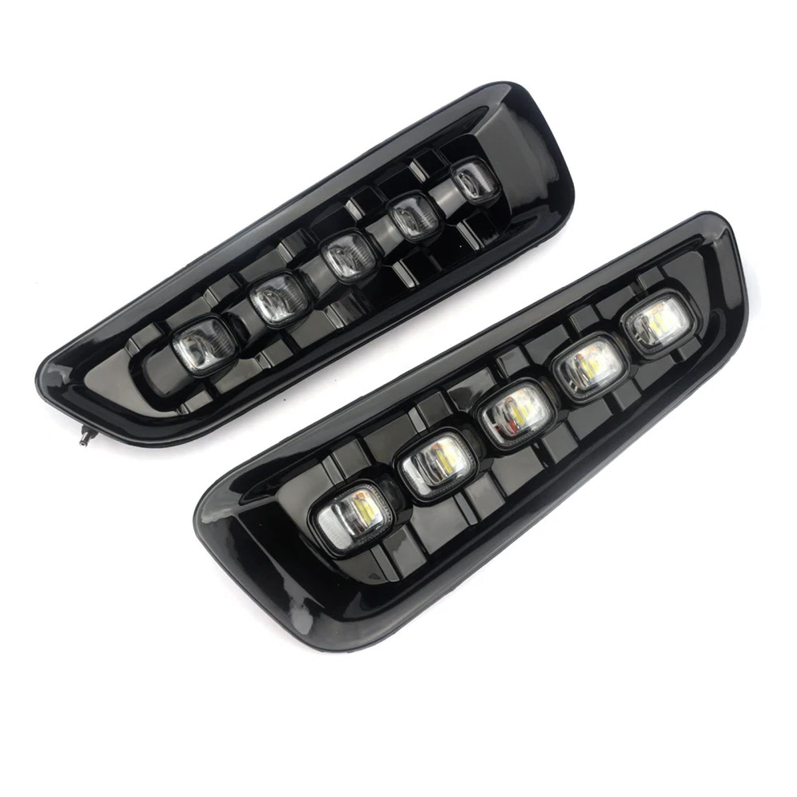 Mistlampen Dla Dla RAPTOR 2017 2018 2019 Listwa świetlna LED DRL Światło dzienne Światło do jazdy dziennej Osłona lampy przeciwmgielnej z zestawem okablowania (2 szt./zestaw)