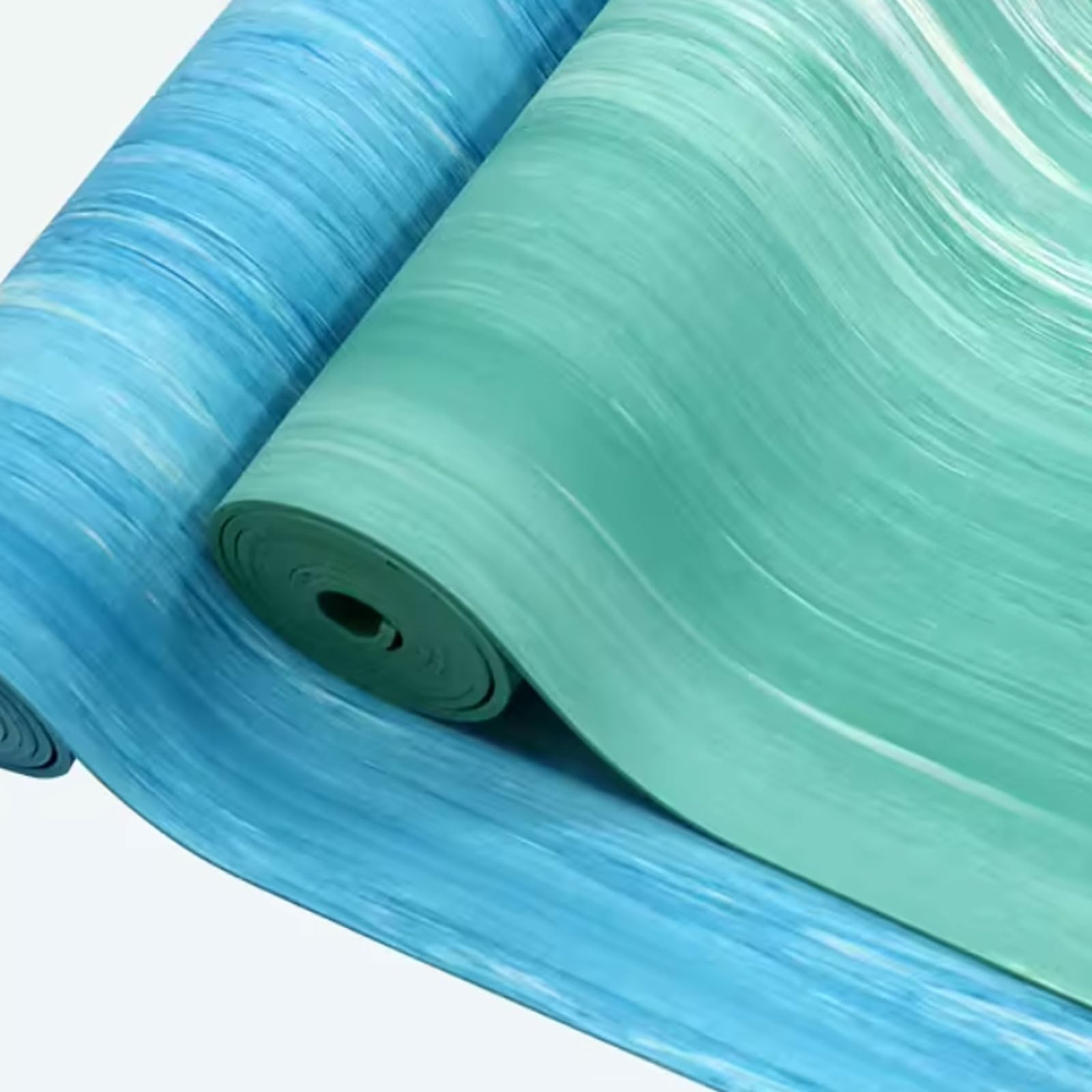 Tappetino da yoga in gomma, tappetino for esercizi comfort, spessore 4 mm, supporto for tutti i tipi di yoga, pilates ed esercizi a terra