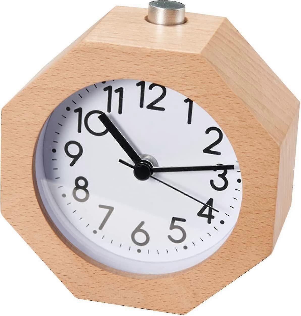 JOYHAPPST Alarm Clock,non-ticking Alarm Clock With Snooze Function,luminous Dial,silent