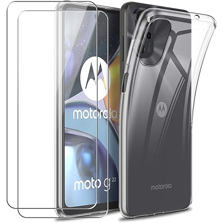 Custodia Con Vetro Temperato 9H Custodia Silicone Trasparente Pellicola Per Motorola Moto G54 - Protezione Completa, Sottile Ed Elegante Cover Per Motorola G54 5g - Foto 2