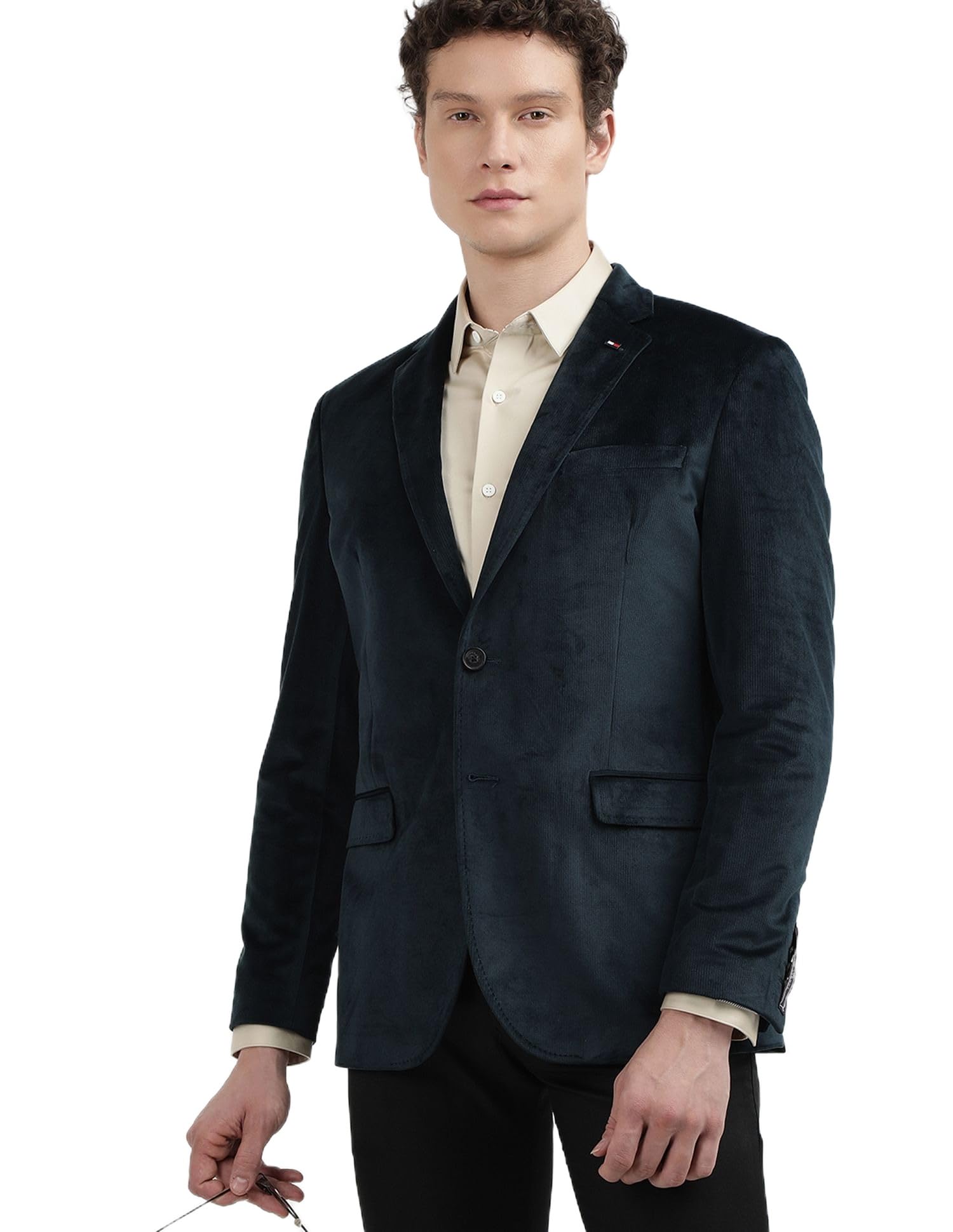 tommy hilfiger Mens Green Color Blazer Regular-picture-22