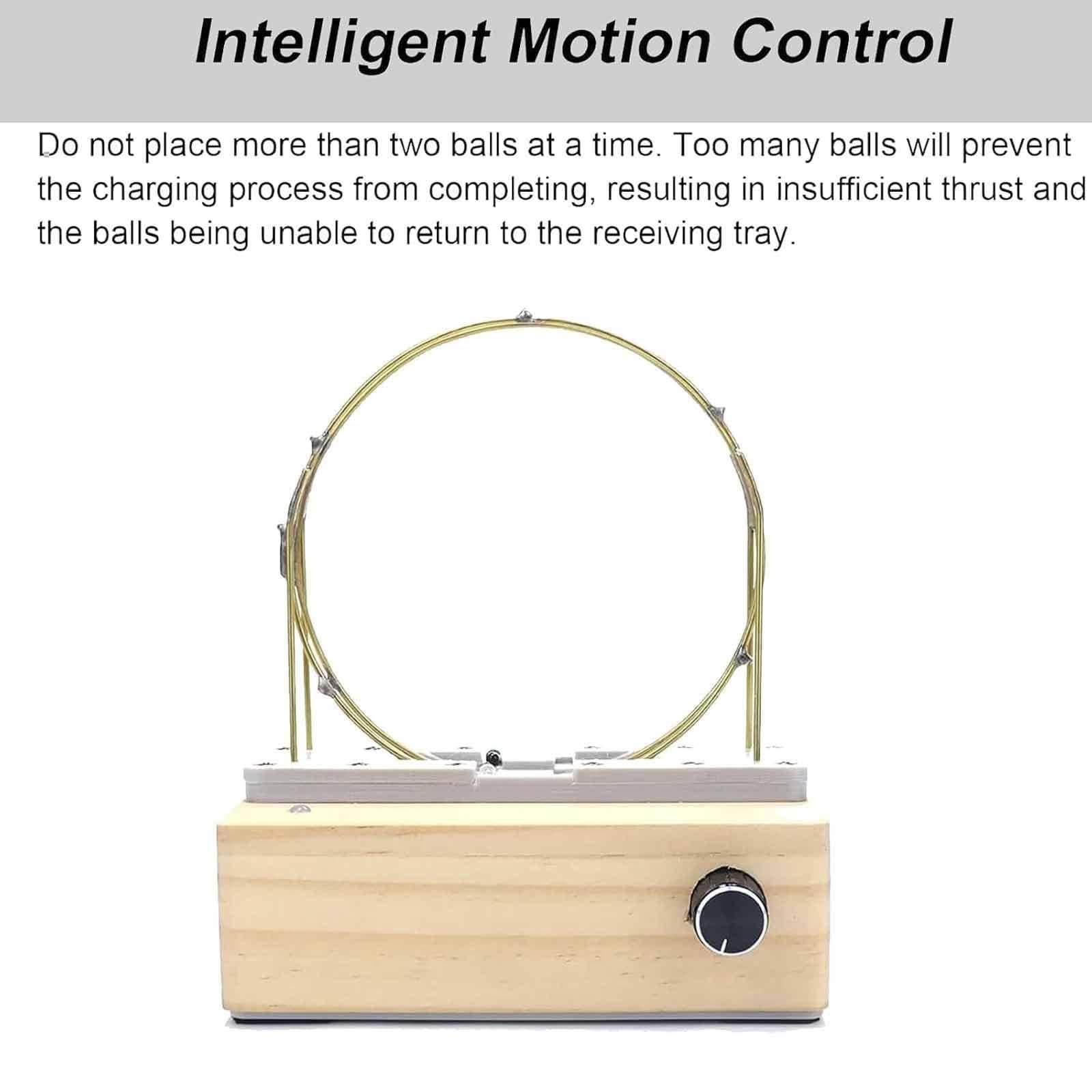 Modello Macchina Moto Perpetuo, Regolazione Direzione Corrente, Scienza | Ciclotrone Elettromagnetico, Bobina Movimento Circolare Sfera Ferro, Kit for L'educazione Scientifica