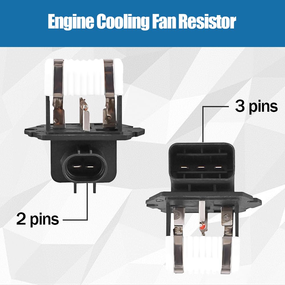 Engine Cooling Fan Resistor For 2011-2017 Hyundai Elantra Sonata Kia Forte Optima Soul