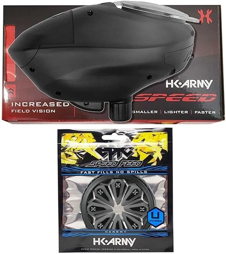 Miniatura 19 de HK Army Cargador electrónico de paintball de velocidad con alimentación de velocidad épica - 25+ BPS Alimentación de velocidad de zafiro