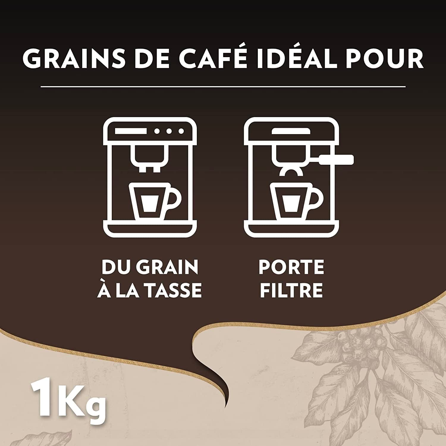 LAVAZZA - Café Espresso Barista Perfetto - Café Grain Lavazza - 100 % Arabica - Café Grain Italien - Intensité 6 - 2 Paquets de 1 kg