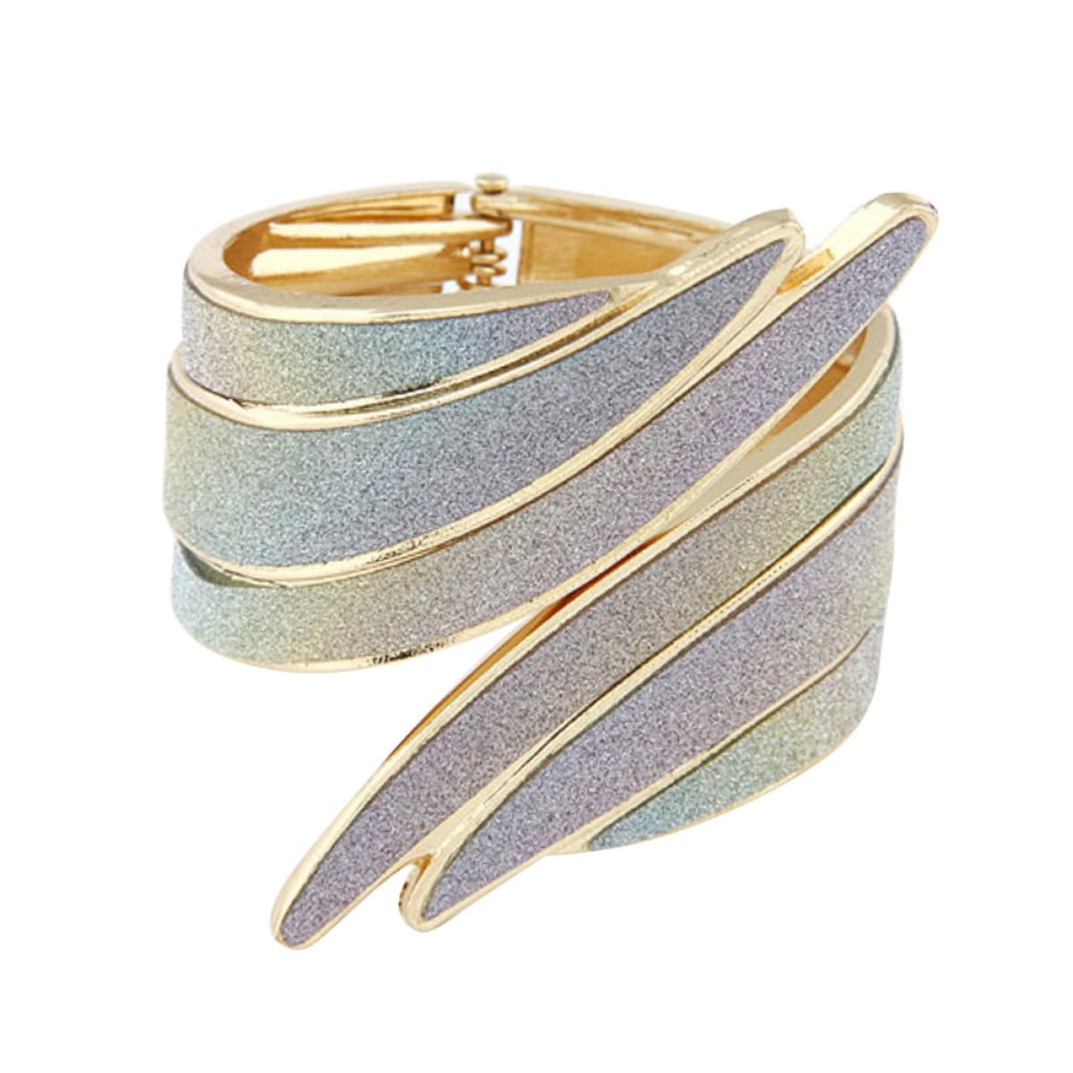 LIFKOME 3piezas Pulsera De Color Aleatorio Diseño De De Ángel Joyería De Moda Punk Pulsera Exagerada Para Mujer y Niñas Para Fiesta y