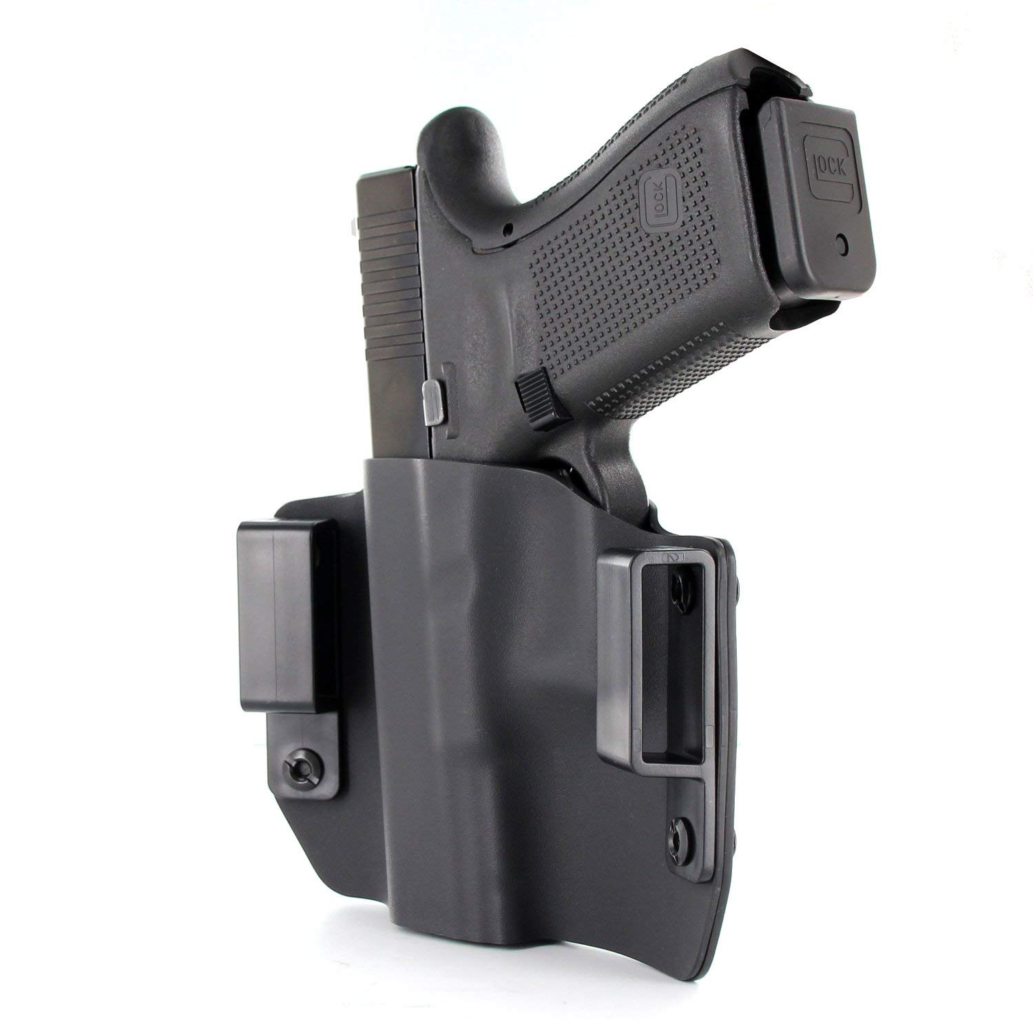 Infused Kydex USA OWB Basic Range Holster - Matte Black (Right-Hand, for Walther P22)