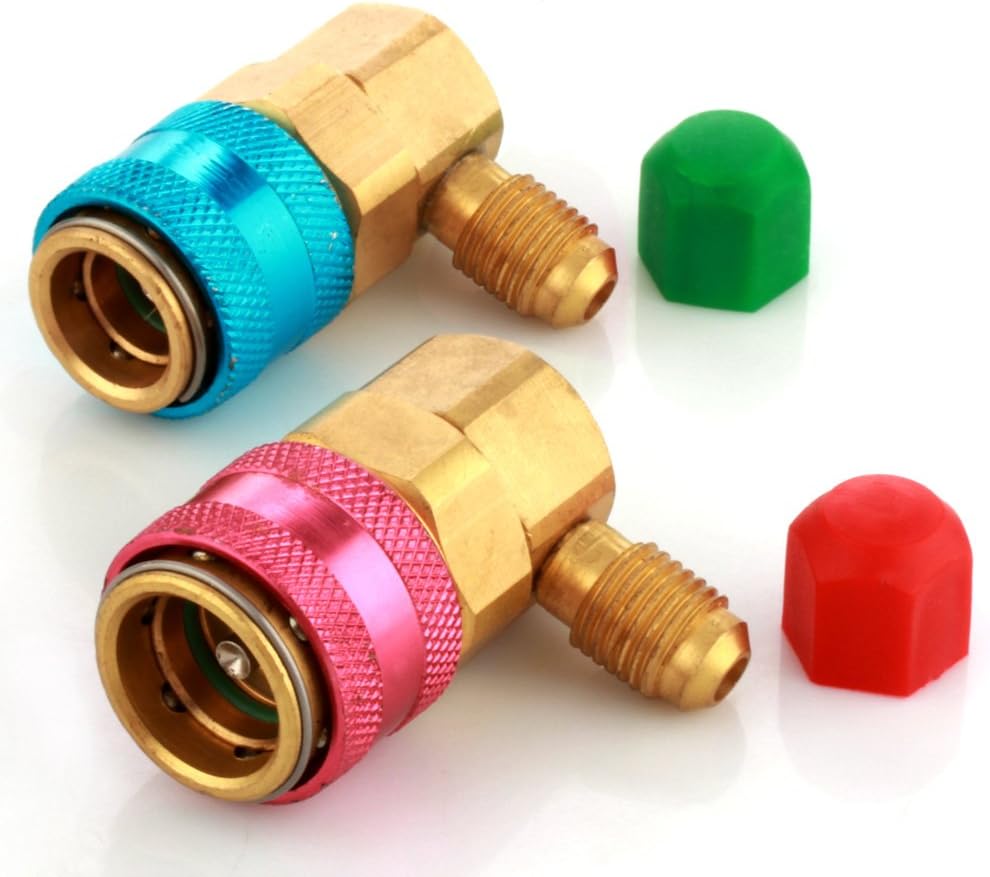 Kit Ricarica Clima Auto MOTORIZZAZIONE VERTICALE PER VALVOLA A SFERA - VALVOLE A SFERA Gas R410a Per Condizionatori