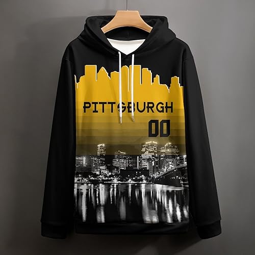 Miniatura 6 de Custom Football Hoodies Personalized City Sweatshirts Gift for Men Women Youth Add Your Name and Number