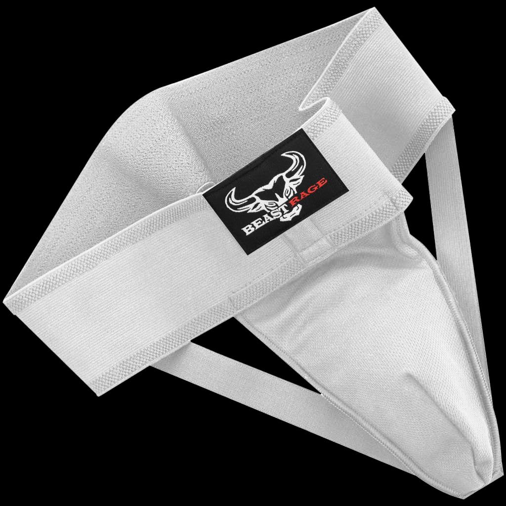 Protector de ingle de boxeo ajustable absorbente del sudor ventilado para hombre taekwondo karate BJJ