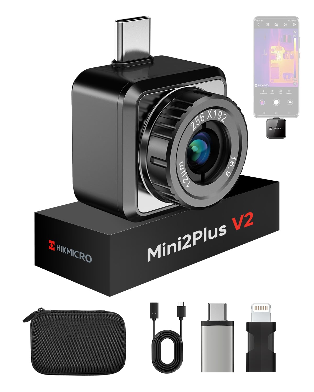 Amazon.co.jp: HIKMICRO Mini2Plus 赤外線サーモグラフィー