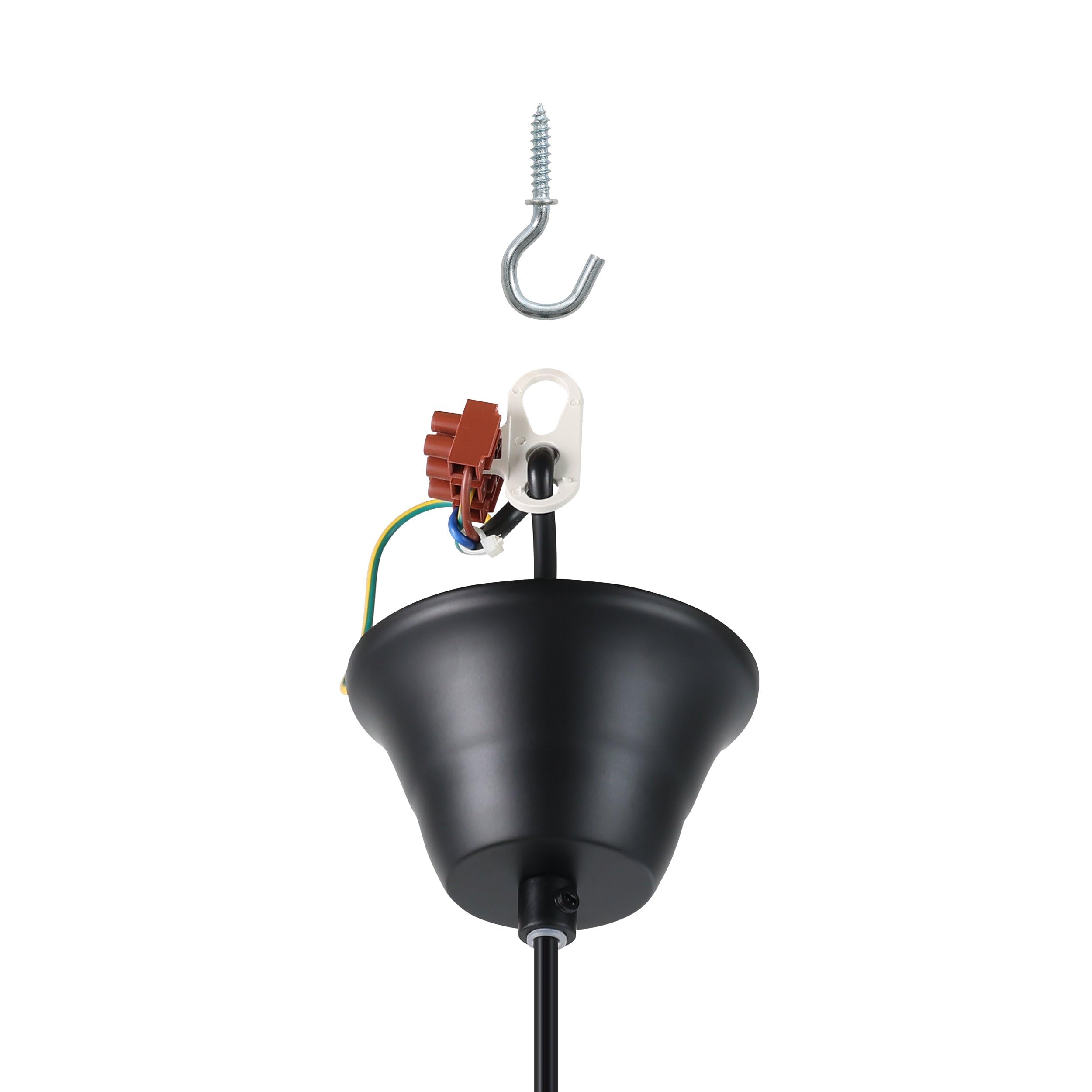 EGLO Pendellampe Bradford, 1 flammige Vintage Pendelleuchte, Laterne